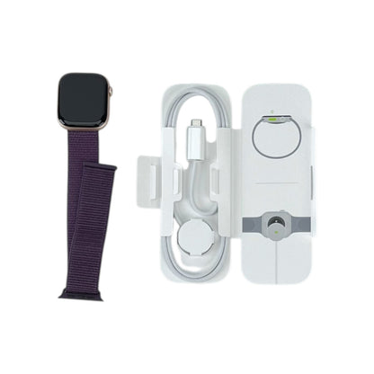 Apple Watch 10 GPS Aluminium Rosegold 46 mm Sport Loop Pflaume | Retourware