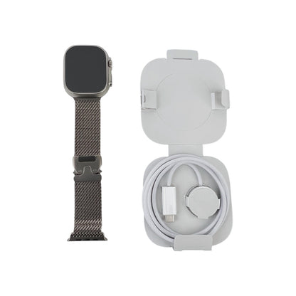 Apple Watch Ultra 2 Cellular Titanium Titan 49 mm Milanaise Titan Natur S | Retourware