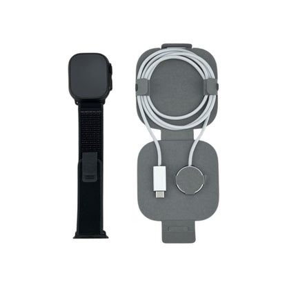 Apple Watch Ultra 2 Cellular Titanium Titan Schwarz 49 mm Trail Loop S/M Schwarz | Retourware