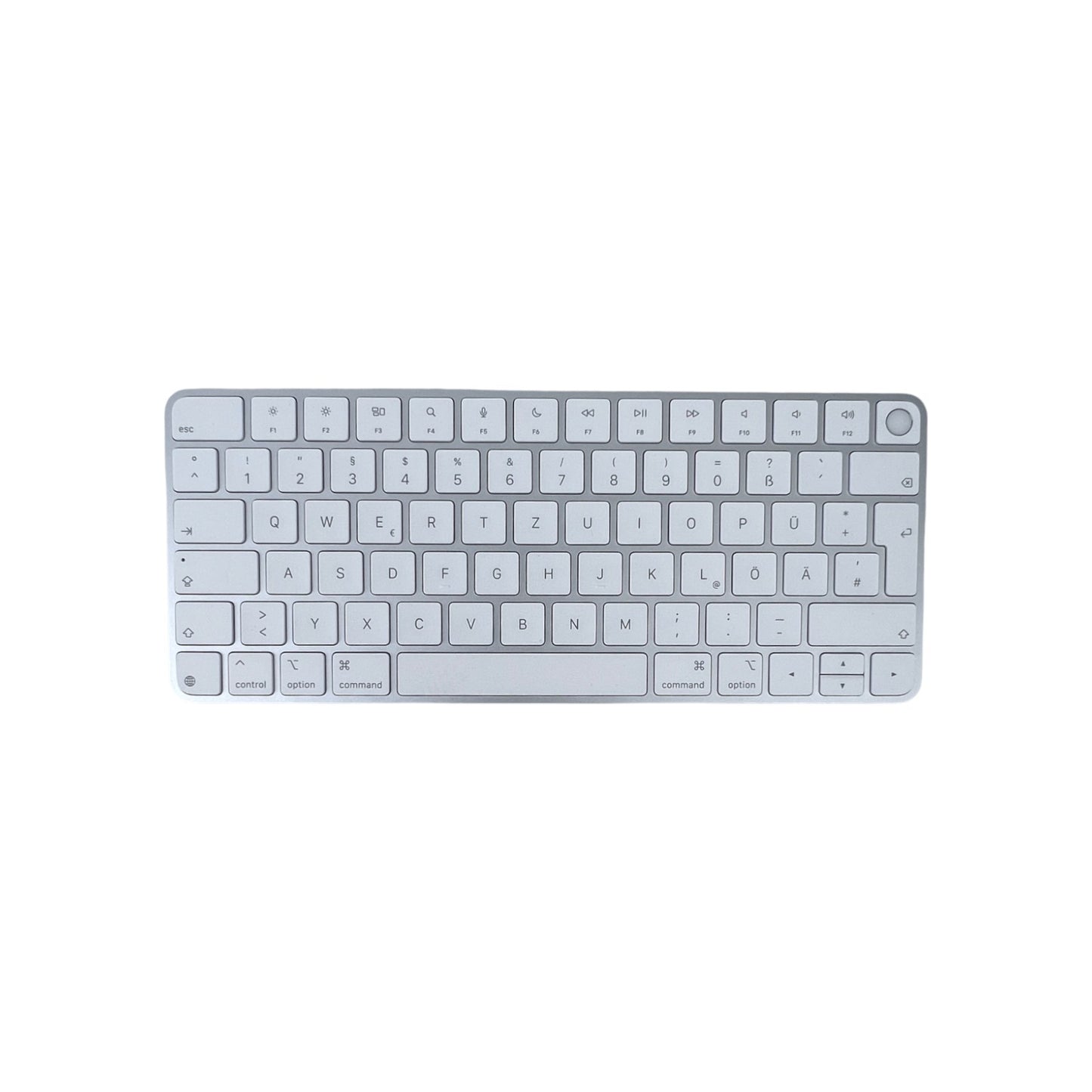 Apple Magic Keyboard Touch ID Kabellose Bluetooth Tastatur USB-C Weiß QWERTZ de | Retourware