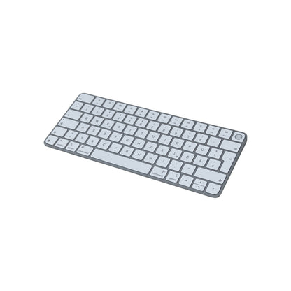 Apple Magic Keyboard Touch ID Kabellose Bluetooth Tastatur USB-C Weiß QWERTZ de | Retourware