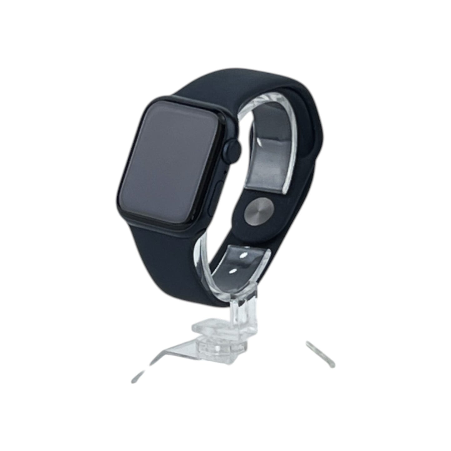 Apple Watch SE 2 GPS Aluminium Mitternacht 40 mm Sportarmband Steingrau M/L | Retourware