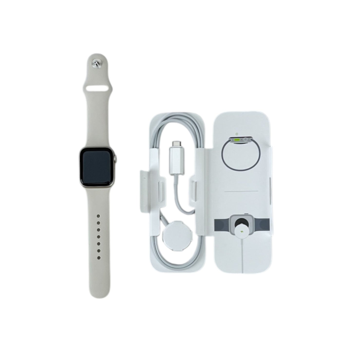 Apple Watch SE 2 GPS Aluminium Polarstern 40 mm Sportarmband Polarstern | Retourware