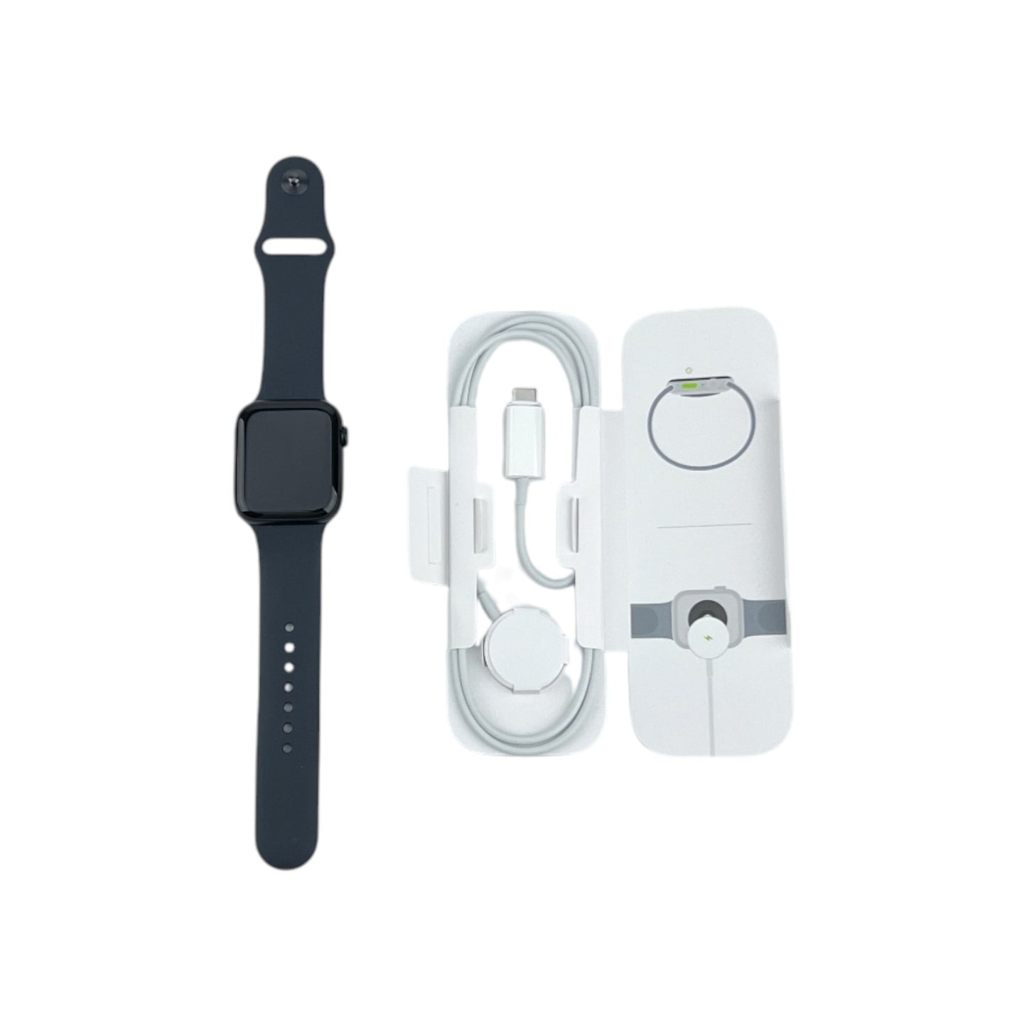Apple Watch SE 2 Cellular Aluminium Mitternacht 44 mm Sportarmband Mitternacht S/M | Retourware