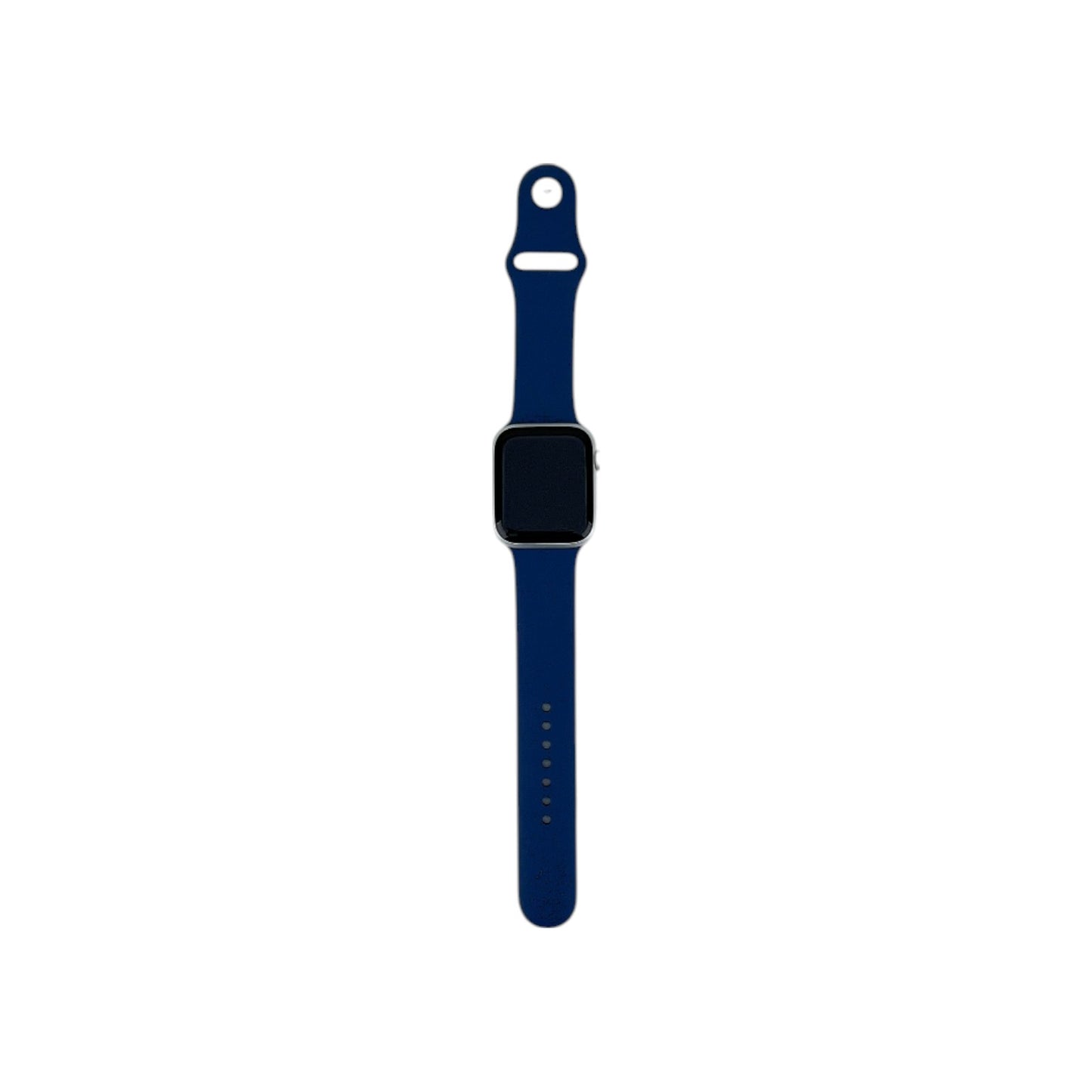 Apple Watch SE 2 Cellular Aluminium Silber 44 mm Sportarmband Denim M/L | Retourware