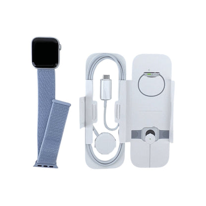 Apple Watch SE 2 GPS Aluminium Silber 40 mm Sport Loop Blaue Wolke | Retourware