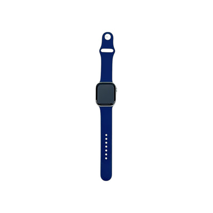 Apple Watch 10 GPS Aluminium Silber 42 mm Sportarmband Denim M/L | Retourware