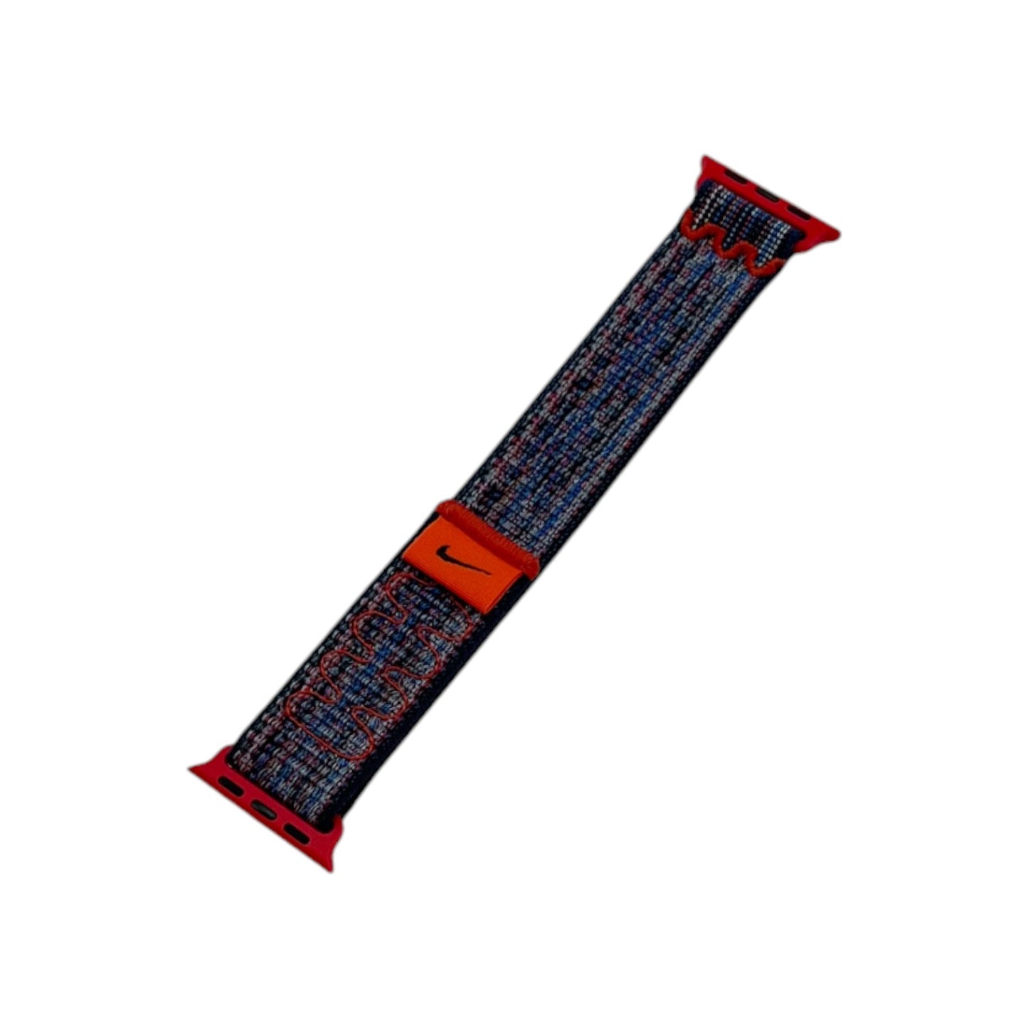 Apple Watch Band Nike Sport Loop Armband 40mm Nylon Blau Rot | Neu