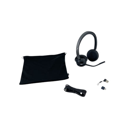 Poly Voyager 4320 UC Stereo Headset schnurlos On Ear Noise Cancelling Bluetooth | Neu