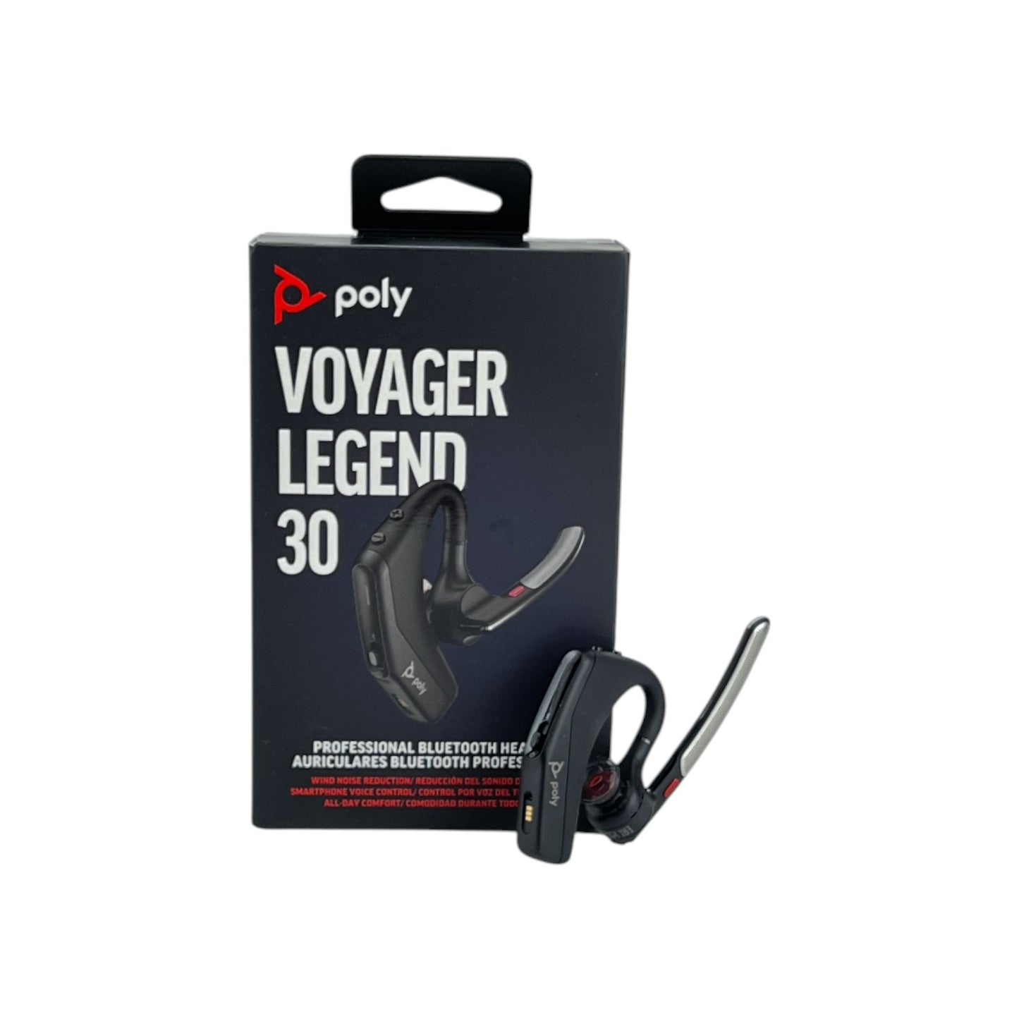 Poly Voyager Legend 30 Bluetooth-Headset Noise Cancelling WindSmart 10 Stunden | Neu