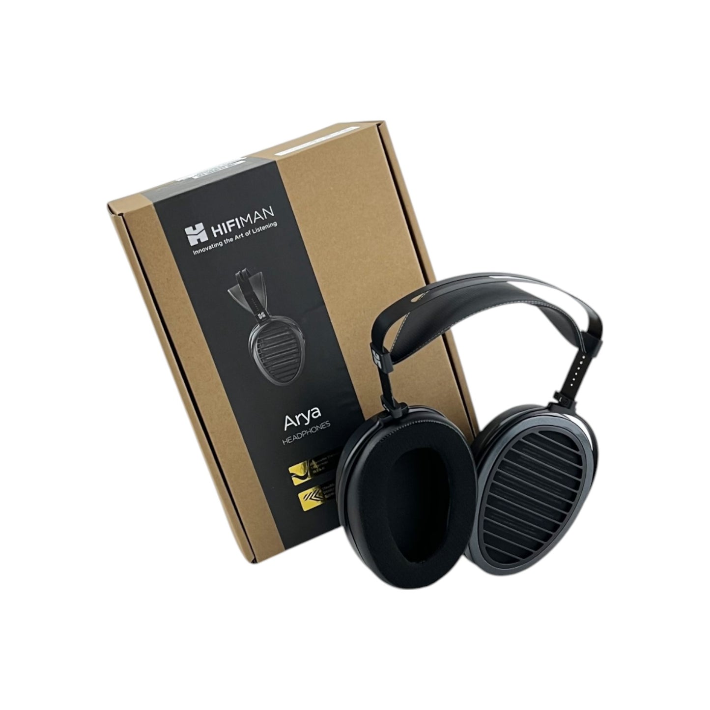 HiFiMAN Arya V3 Stealth Magnets Over-Ear Kopfhörer Kopfbügel 6.35mm Klinke Black | Retourware