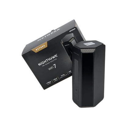 Netgear Nighthawk Tri-Band-WLAN 7 Router WLAN-Geschwindigkeit 19 Gbit/s Schwarz | Retourware