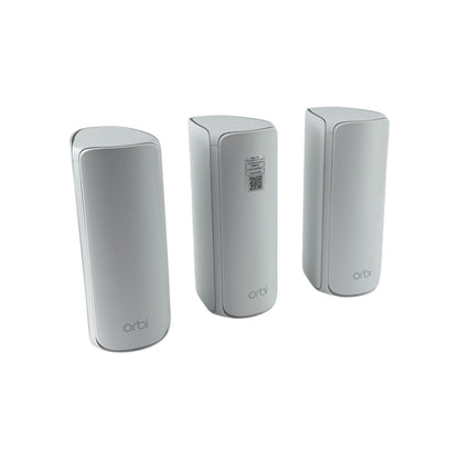 Netgear Orbi 770 Serie Tri-Band WiFi 7 Mesh-Netzwerksystem Router + 2 Repeater | Retourware