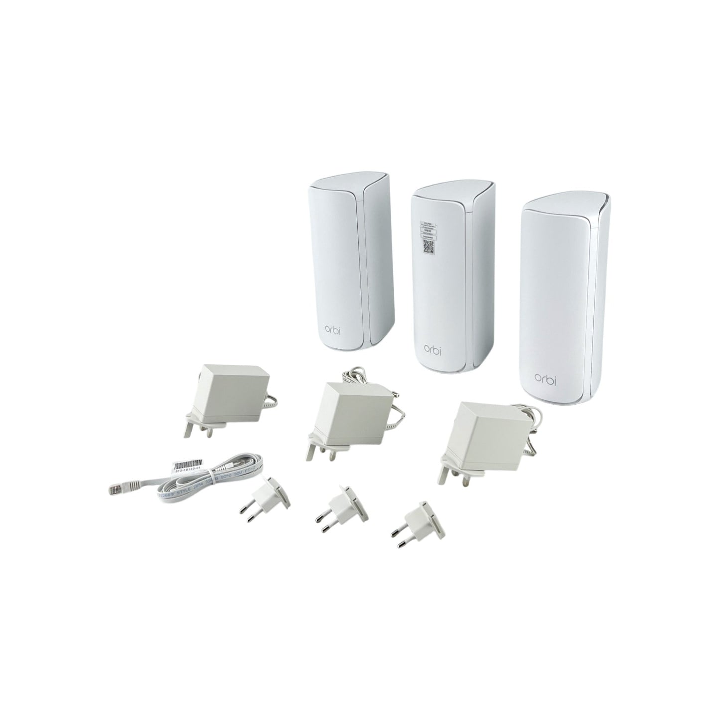 Netgear Orbi 770 Serie Tri-Band WiFi 7 Mesh-Netzwerksystem Router + 2 Repeater | Retourware