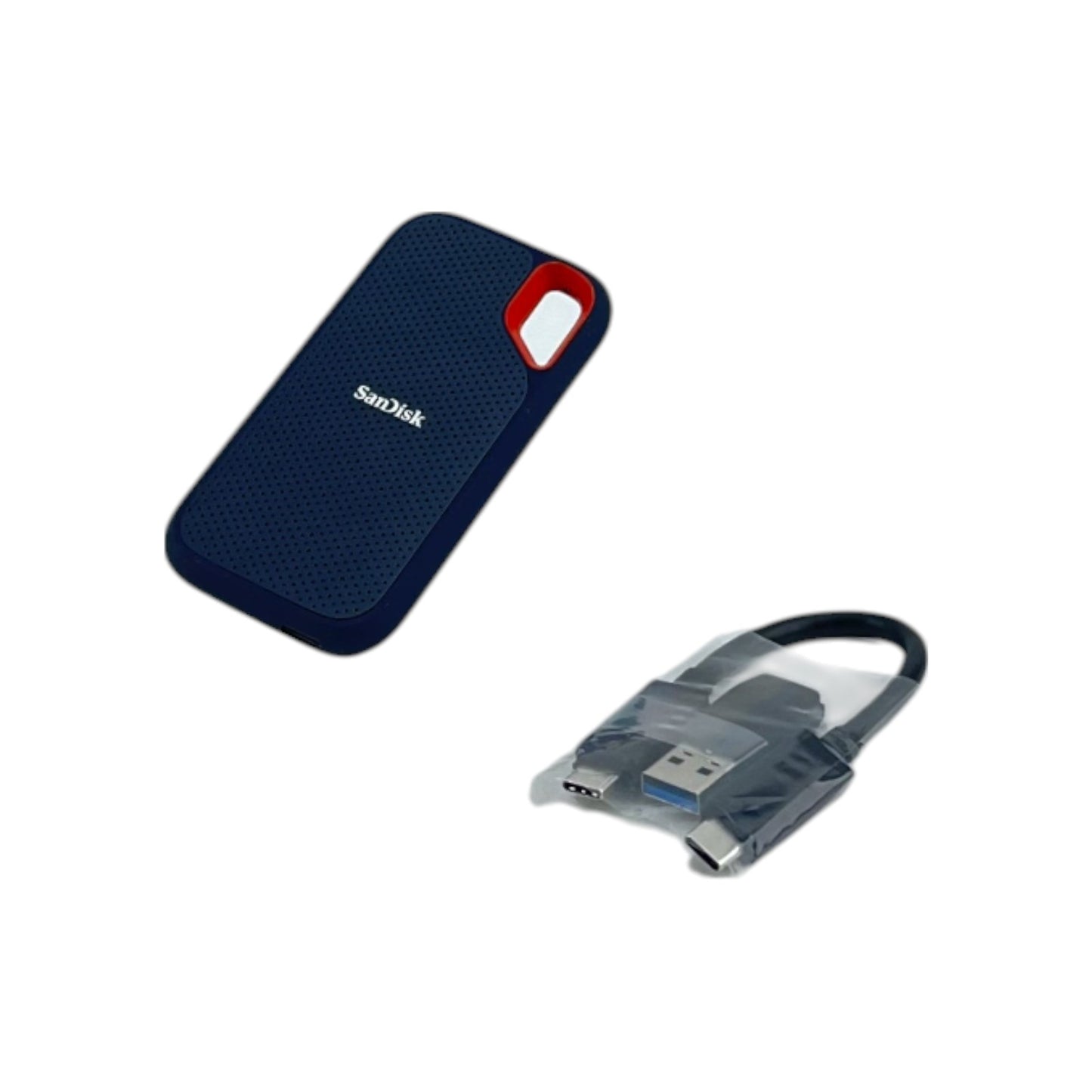 SanDisk Extreme Portable SSD 8 TB tragbare NVMe SSD USB-C 1.050 MB/s Schwarz | Retourware