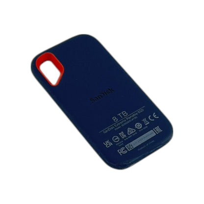 SanDisk Extreme Portable SSD 8 TB tragbare NVMe SSD USB-C 1.050 MB/s Schwarz | Retourware