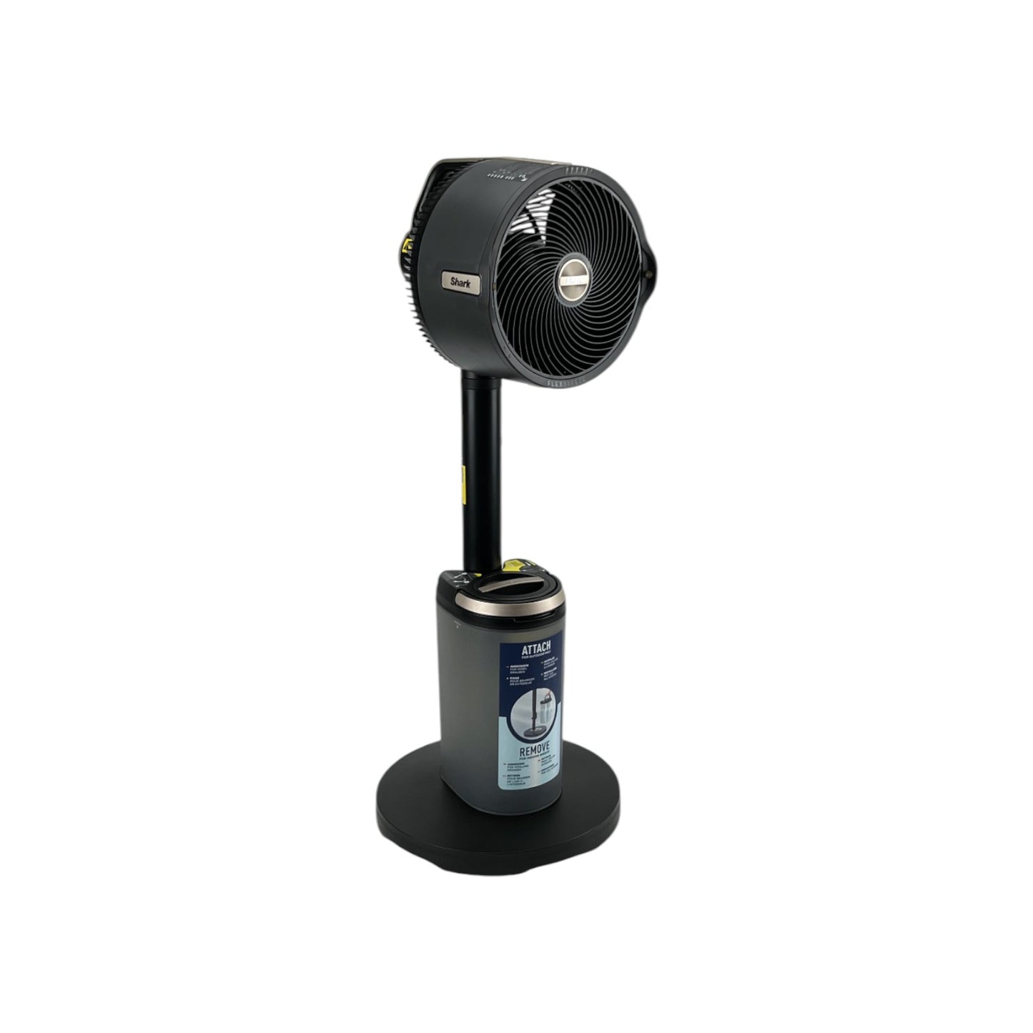 Shark FlexBreeze Pro Mist Akku Stand Tisch Ventilator Sprühsystem Anthrazit | Retourware