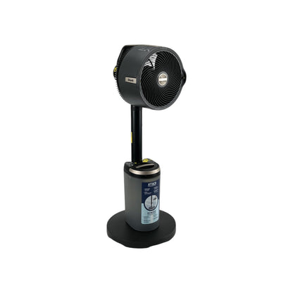 Shark FlexBreeze Pro Mist Akku Stand Tisch Ventilator Sprühsystem Anthrazit | Retourware