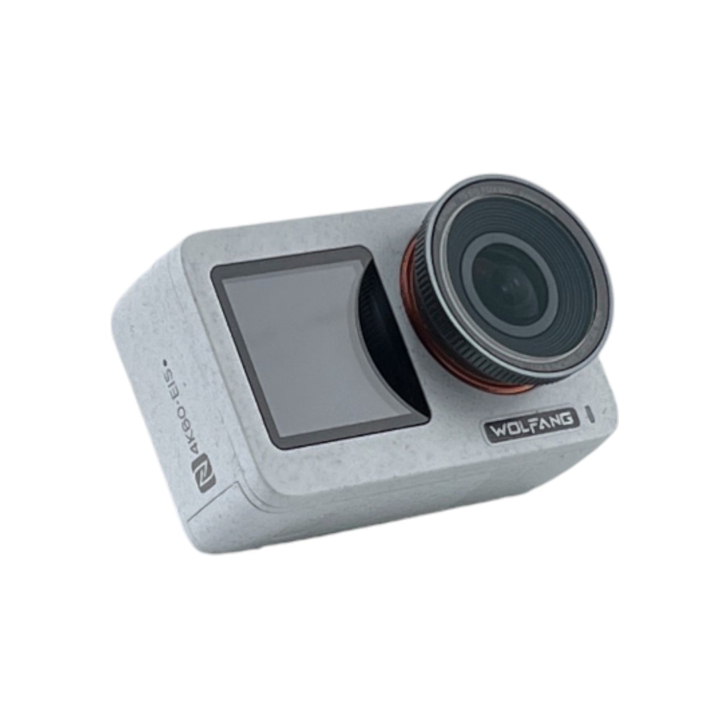 WOLFANG Seeker One Action Kamera 4K 60fps 8MP Ultra HD-Video NFC WiFi Weiß | Retourware