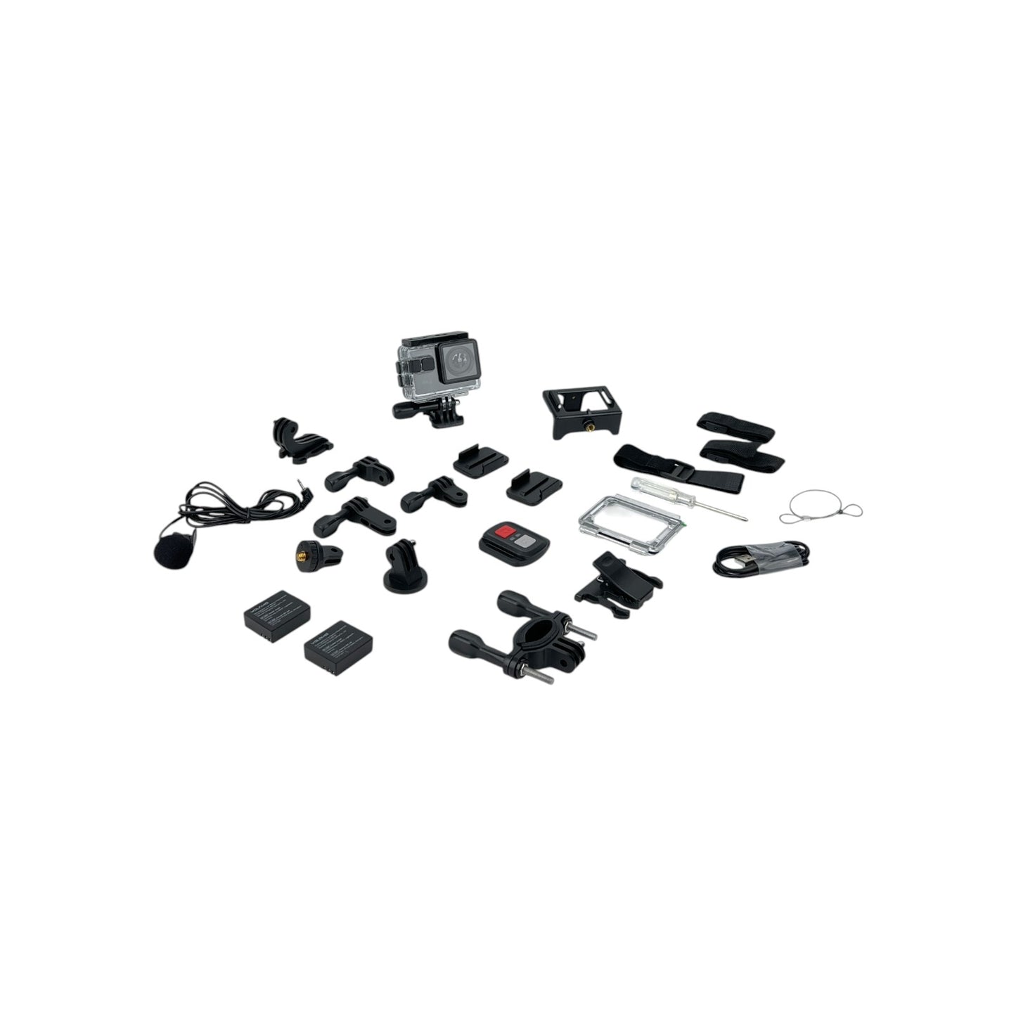 WOLFANG GA100 Action Cam 4K 20MP Unterwasserkamera WiFi 40M EIS System 170° FOV | Neu