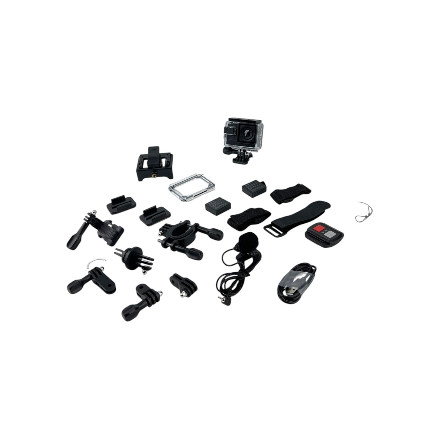 WOLFANG GA100 Action Cam 4K 20MP Unterwasserkamera WiFi 40M EIS System 170° FOV | Neu