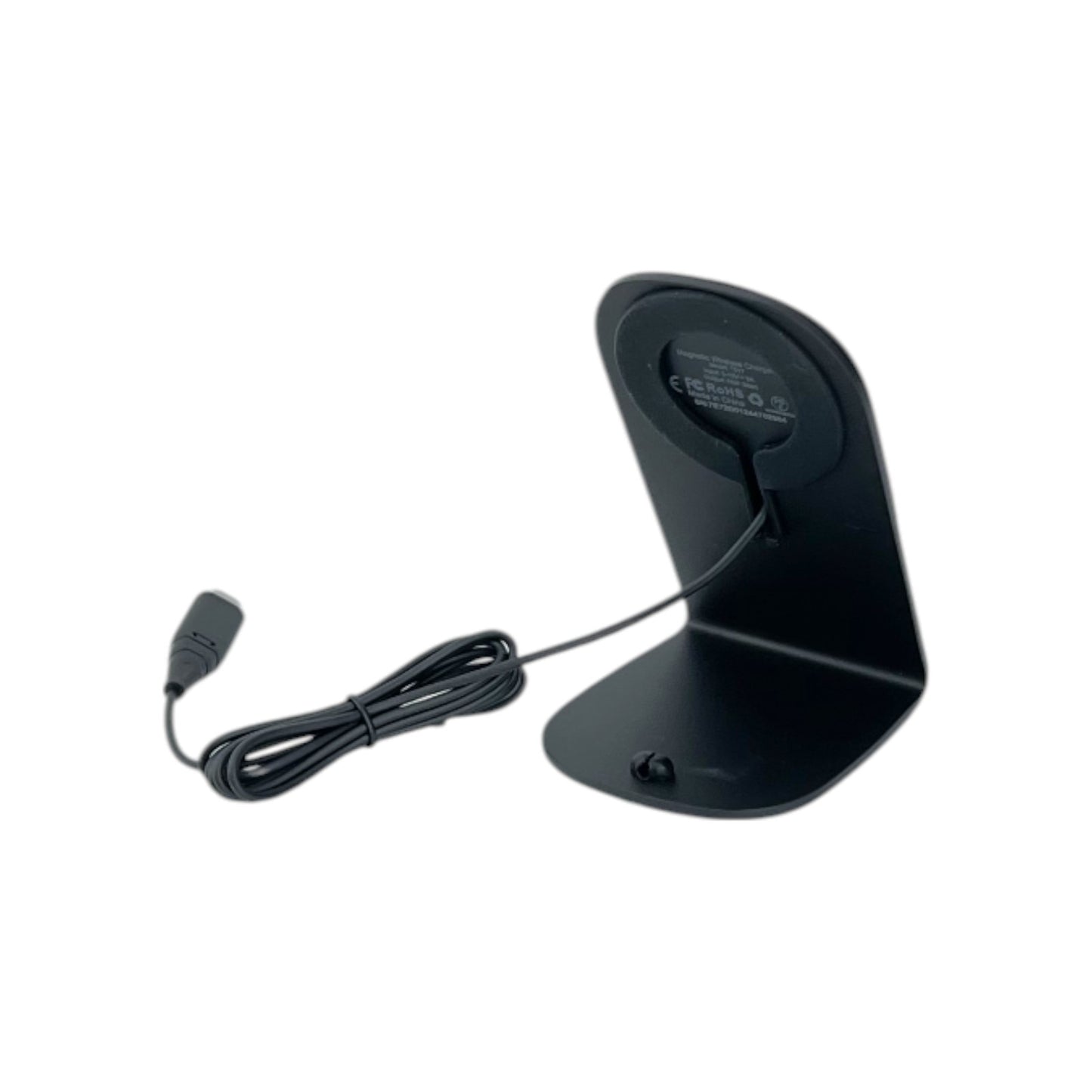 Mag Safe Ladegerät Aufsteller 15W Magnetische Wireless Ladestation Schwarz | Neu