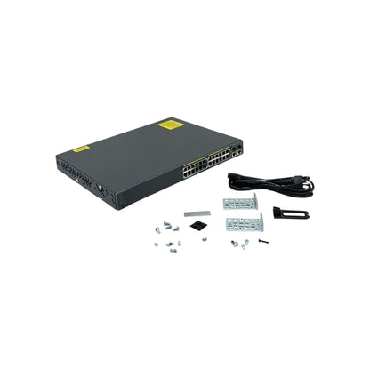 Cisco WS-C2960+24PC-L Catalyst 2960 Plus Gigabit Ethernet Switch 24-Port RJ-45 | Retourware