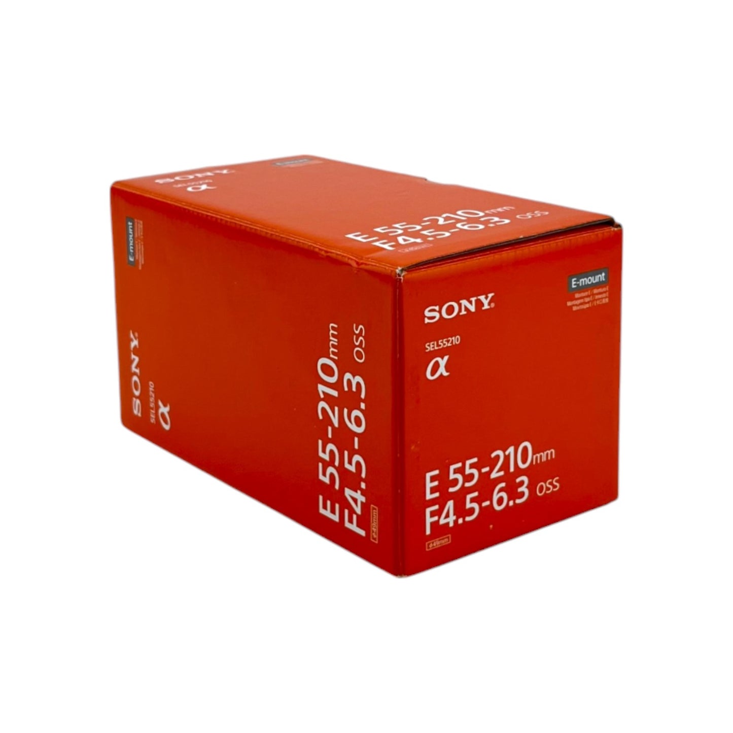 Sony SEL-55210 Tele-Zoom-Objektiv 55-210 mm F4.5–6. APS-C Sony-E Mount Schwarz | Retourware