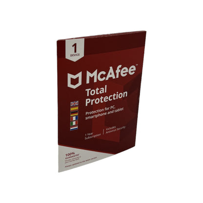 McAfee Total Protection 2021 Antivirussoftware Windows Mac Jahreslizenz 1 Gerät | Neu