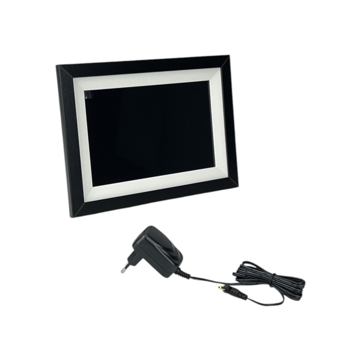 Digitaler Bilderrahmen Holz 10.1 Zoll (25.6 cm) 1280x800p Touchscreen 32GB WiFi | Neu