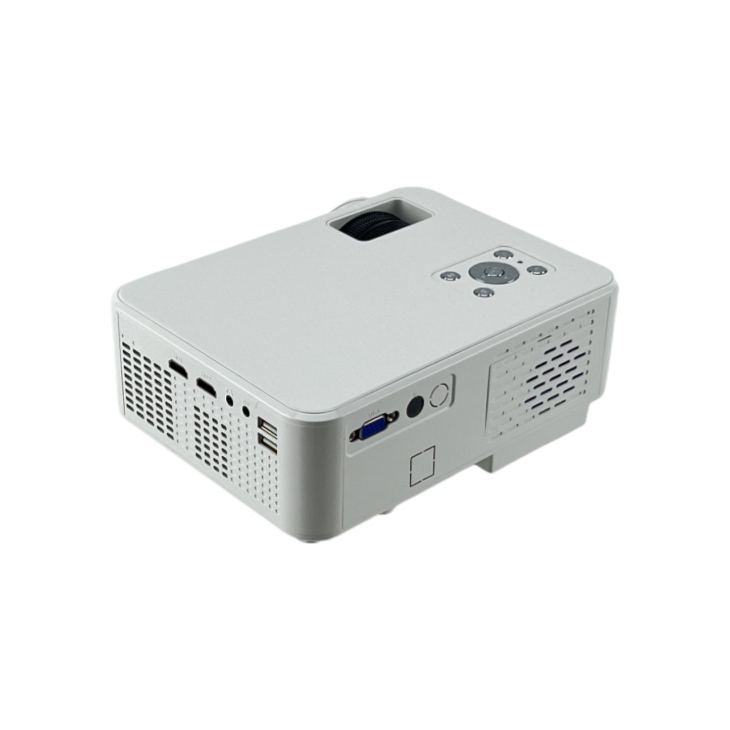 Vigpil Beamer 1080P Full HD Heimkino Projektor WiFi Bluetooth 300 Zoll (762 cm) | Neu