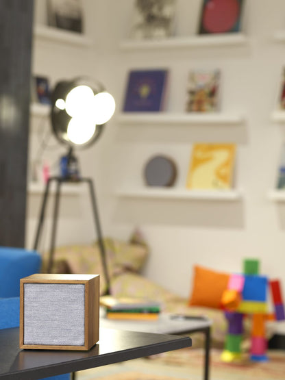 Tivoli Audio Art Line CUBE Multimedia Lautsprecher WLAN Bluetooth walnuss | Neu