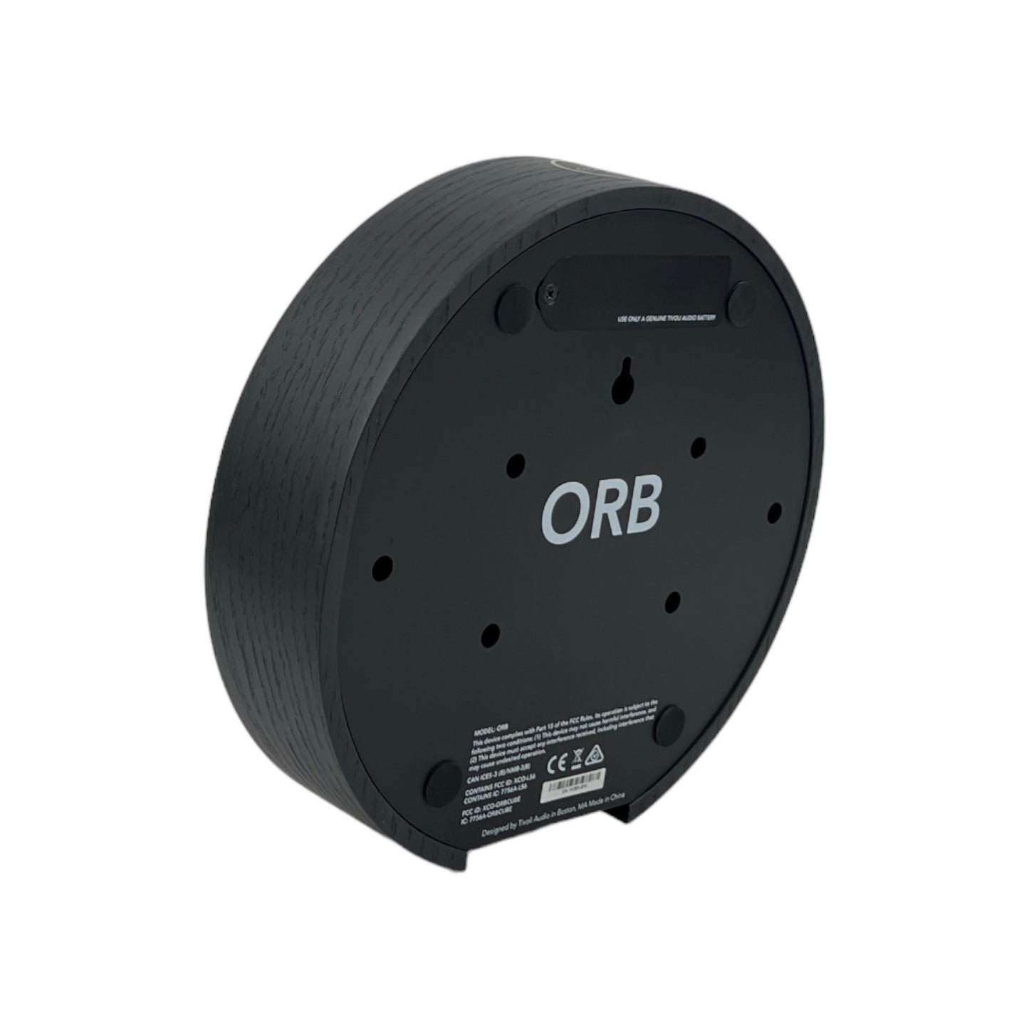 Tivoli Art Line ORB Lautsprecher tragbare Reise WLAN Bluetooth Musik Box Schwarz | Neu