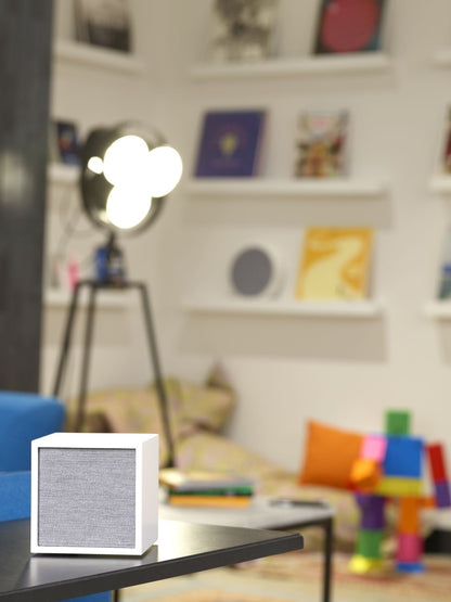 Tivoli Audio Cube Streaming HiFi Lautsprecher Bluetooth WiFi WLAN Webradio Weiß | Neu