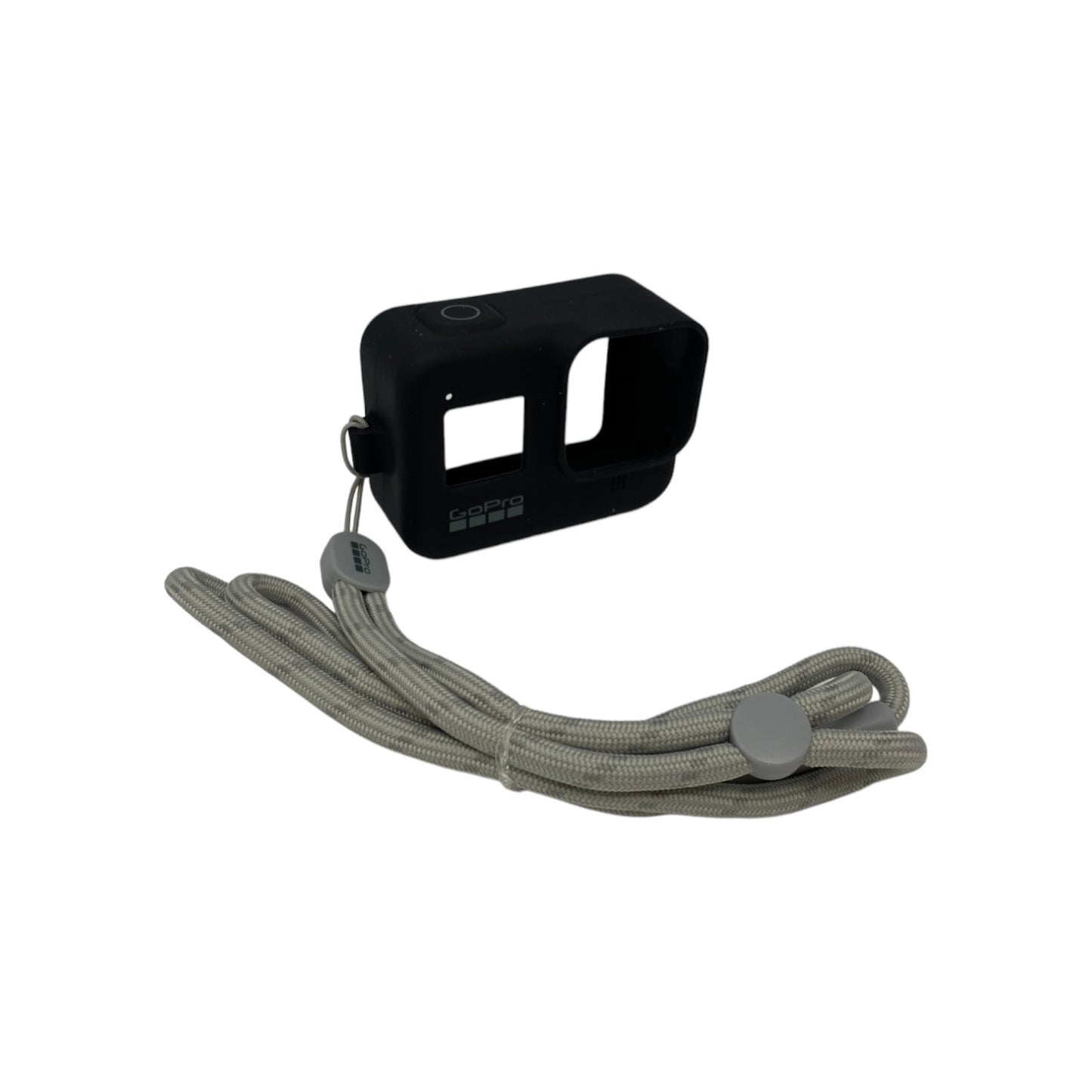 GoPro Sleeve + Lanyard GoPro HERO 8 Black Silikon Hülle Schwarz + Trageband | Neu
