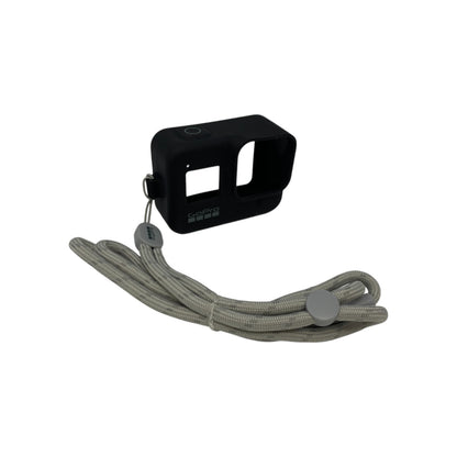 GoPro Sleeve + Lanyard GoPro HERO 8 Black Silikon Hülle Schwarz + Trageband | Neu