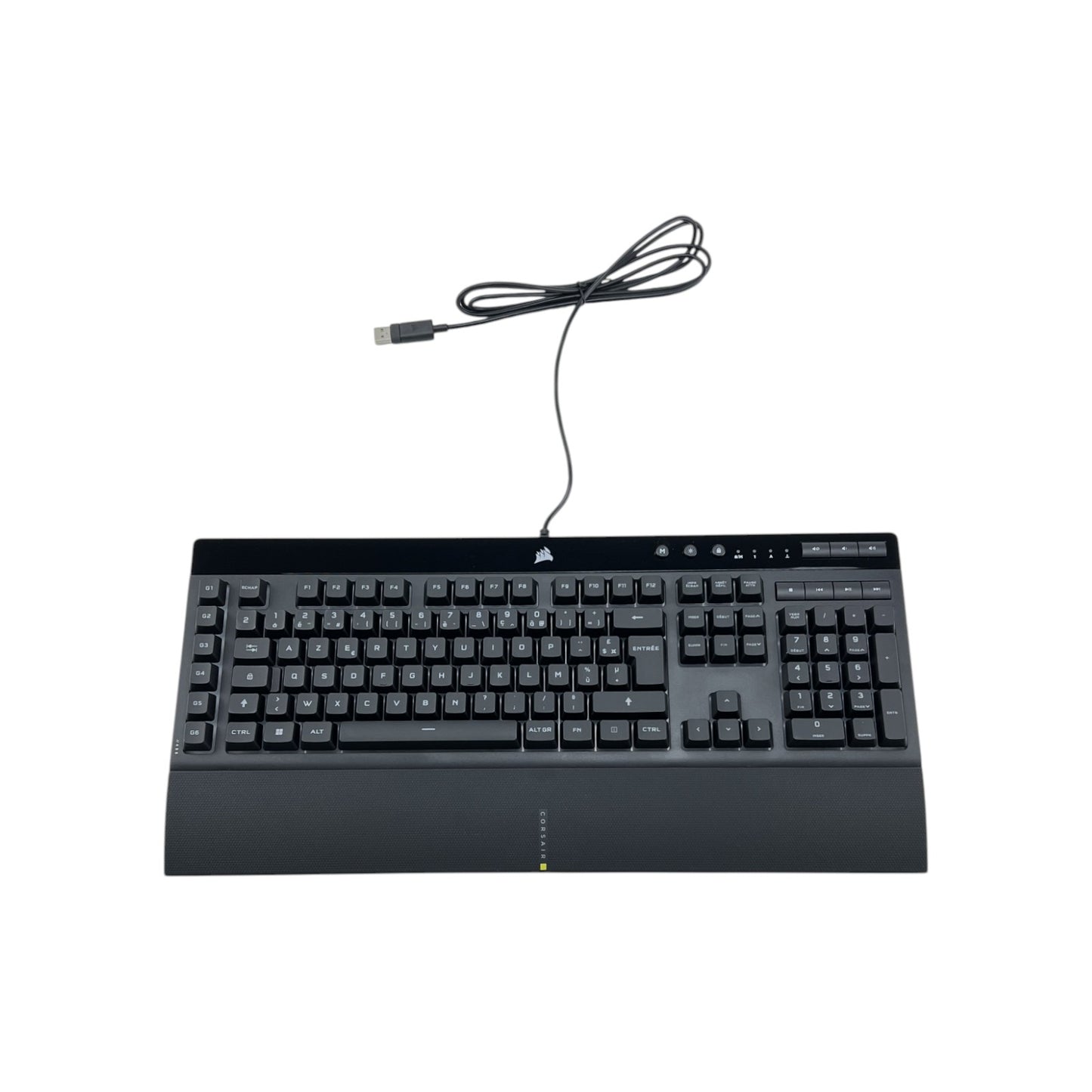 Corsair K55 PRO XT Gaming Tastatur RGB Rubberdome USB Keyboard AZERTY fr | Retourware