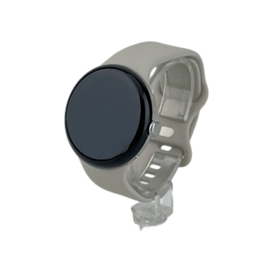 Google Pixel Watch 3 LTE Smartwatch 45mm WiFi Bluetooth NFC UWB Silver Porcelain | Retourware