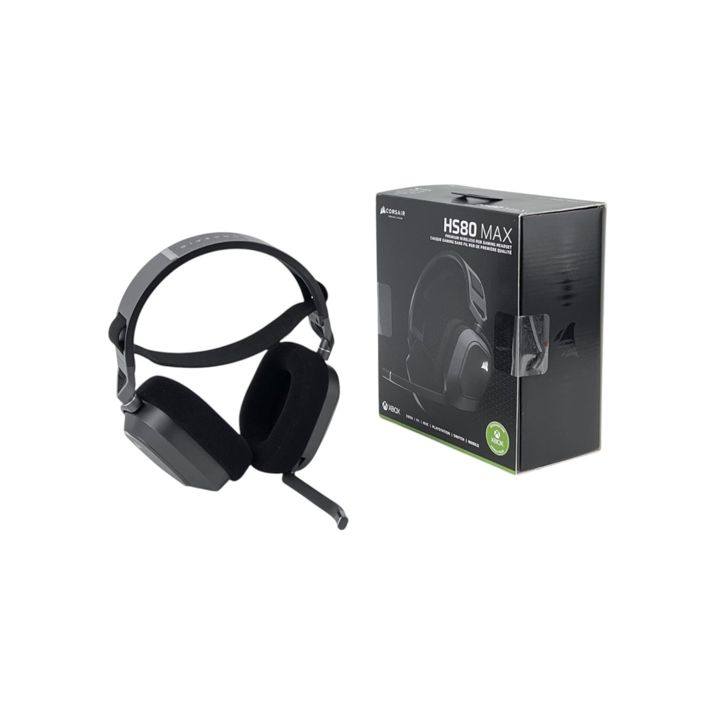 Corsair HS80 MAX Bluetooth Xbox Gaming Headset Over Ear Dolby Atmos 130 Std. | Neu