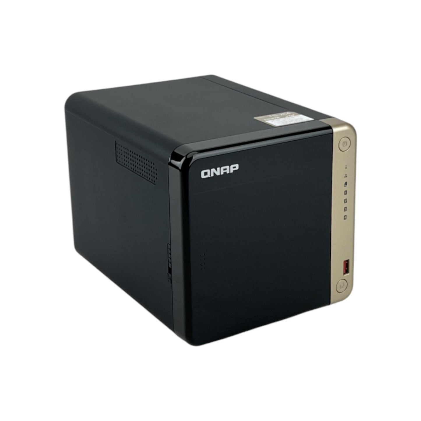 QNAP Turbo Station Hochleistungs Desktop NAS Celeron Quad-Core M.2 PCIe Slots | Retourware