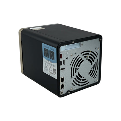 QNAP Turbo Station Hochleistungs Desktop NAS Celeron Quad-Core M.2 PCIe Slots | Retourware