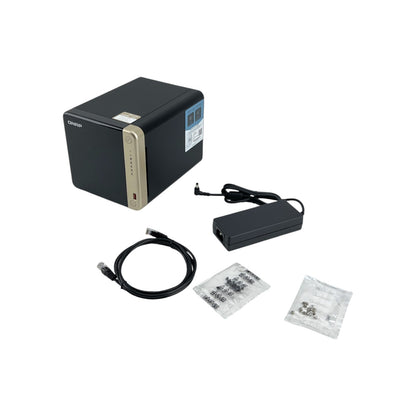 QNAP Turbo Station Hochleistungs Desktop NAS Celeron Quad-Core M.2 PCIe Slots | Retourware