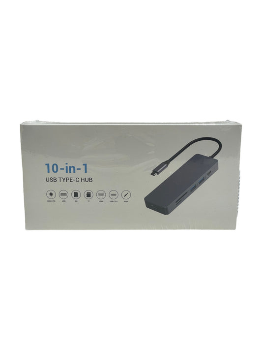 HOPDAY 10 in 1 USB-C Hub Adapter for MacBook Pro/Air &amp; iPad