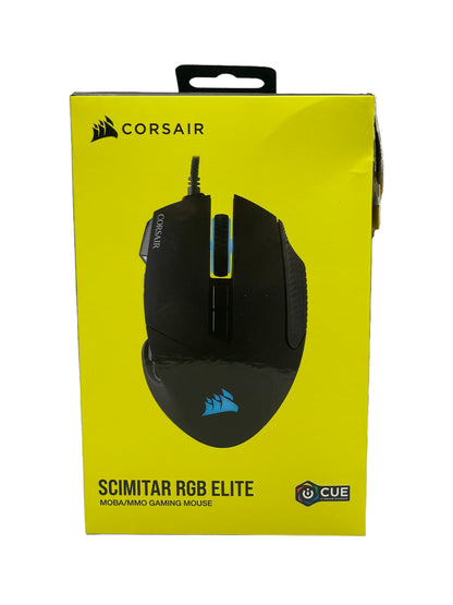 Corsair Scimitar RGB Elite Wired MMO Gaming Mouse | Returned