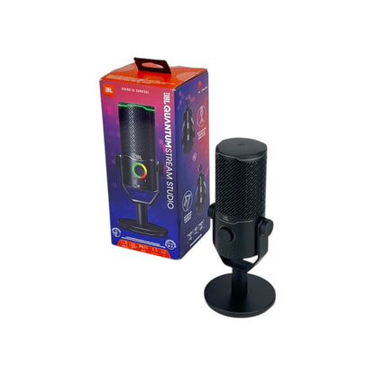 JBL Quantum Stream Studio Kondensator Mikrofon USB Streaming Aufnahmen Gaming | Retourware