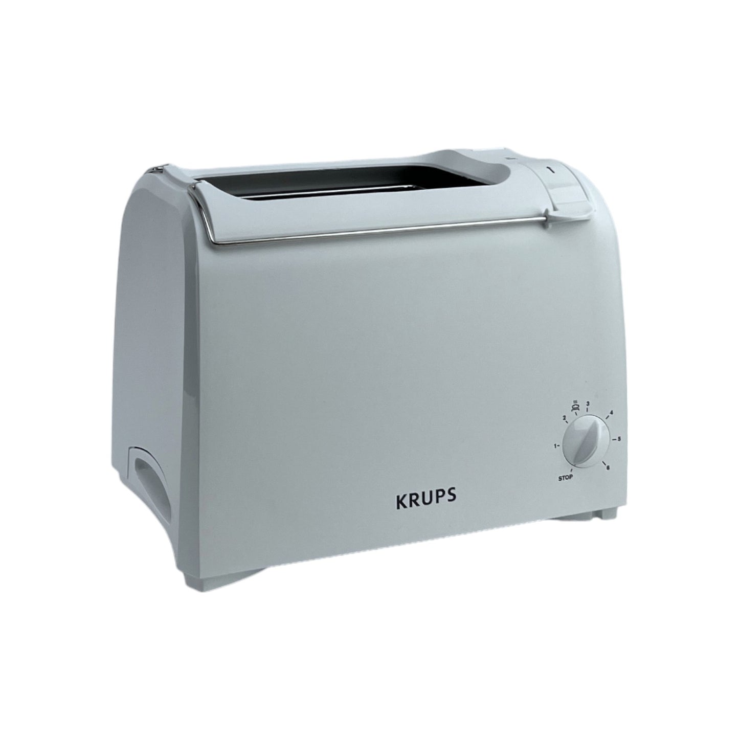 Krups Toaster Pro Aroma Kurzschlitz-Toaster 2 Schlitze 6 Bräunungsstufen Weiß | Retourware
