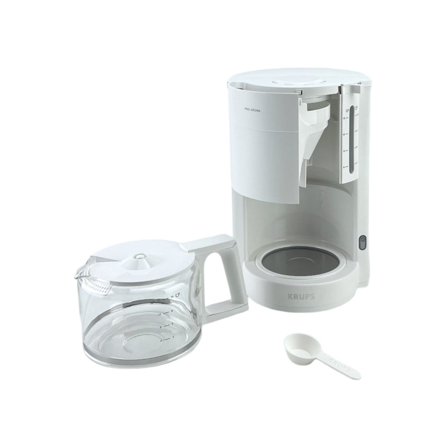 Krups F30901 Filterkaffeemaschine Kaffeeautomat ProAroma 1.050 Watt Weiß | Retourware