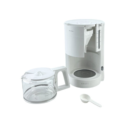 Krups F30901 Filterkaffeemaschine Kaffeeautomat ProAroma 1.050 Watt Weiß | Retourware