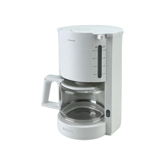 Krups F30901 Filterkaffeemaschine Kaffeeautomat ProAroma 1.050 Watt Weiß | Retourware