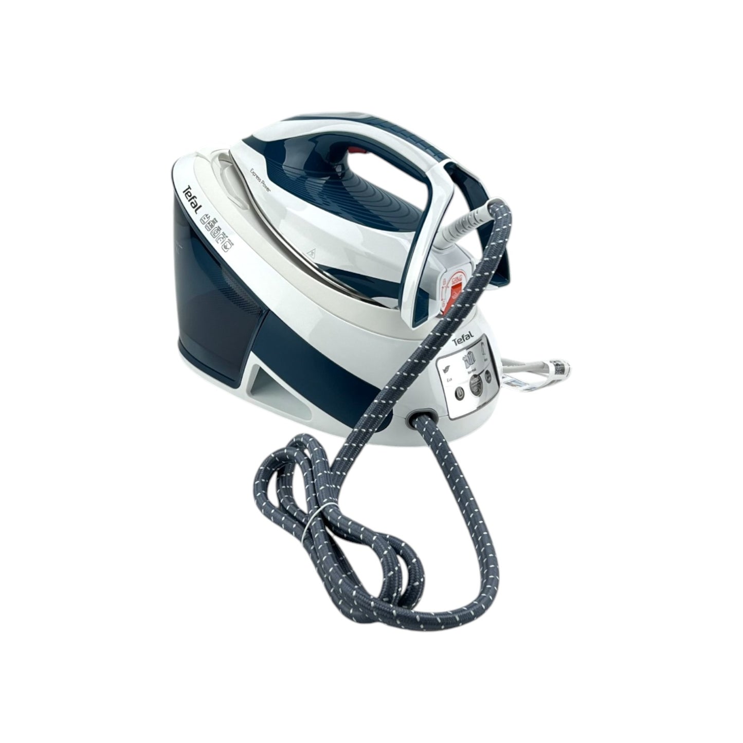 Tefal SV8111 Express Power 2800W 6.2 bar 1.8 Liter Vertikaldampf Blau Weiß | Retourware